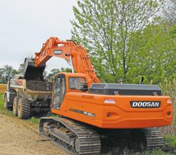 Escavatori cingolati Doosan DX 420 LC