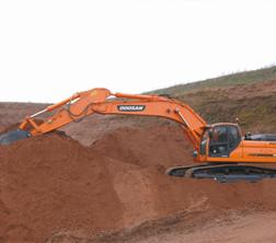 Escavatori cingolati Doosan DX 420 LC