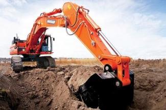 Escavatori cingolati Doosan DX490NLC-3