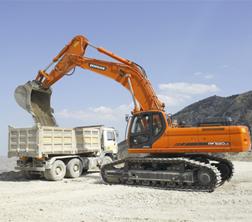Escavatori cingolati Doosan DX 520 LC