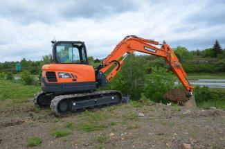 Escavatori cingolati Doosan DX 85 R 3