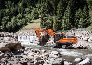 Escavatori cingolati Doosan DX245NHD-7