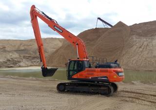 Escavatori cingolati elettrici Doosan DX300LC-7 SLR