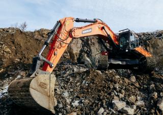 Escavatori cingolati Doosan DX490LC-7
