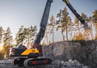 Escavatori cingolati Volvo EC500 High Reach