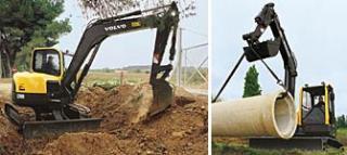 Escavatori cingolati Volvo ECR88