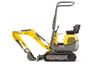 Escavatori cingolati elettrici Wacker Neuson 803 dual power 