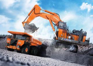 Escavatori cingolati elettrici Hitachi EX8000-7E