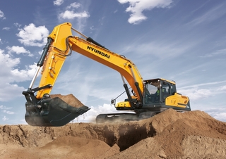 Escavatori cingolati Hyundai HX260ANL