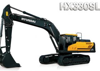Escavatori cingolati Hyundai HX330SL