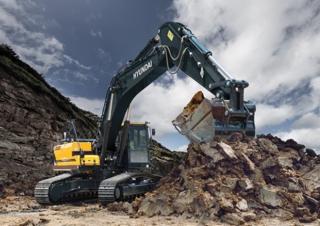 Escavatori cingolati Hyundai HX480AL