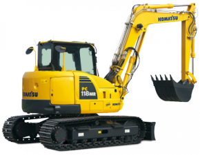 Escavatori cingolati Komatsu PC118MR-8