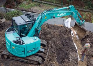 Escavatori cingolati Kobelco SK 75 SR 3