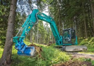 Escavatori cingolati Kobelco SK 85 MSR 3