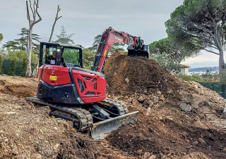 Escavatori cingolati Yanmar SV100-7