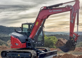 Escavatori cingolati Yanmar SV86-7