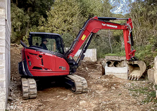 Escavatori cingolati Yanmar SV86-7