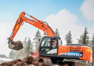 Escavatori cingolati Hitachi ZH210-5 HYBRID