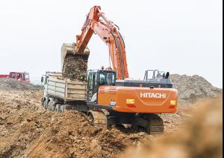 Escavatori cingolati Hitachi ZX350LCN-6