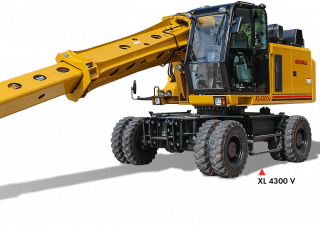 Escavatori con braccio telescopico Gradall XL 4300 V