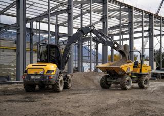 Escavatori gommati Mecalac 12MTX