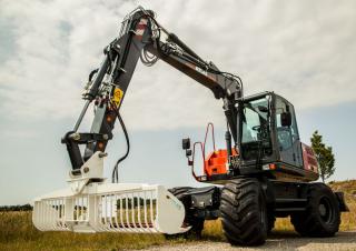 Escavatori gommati Atlas 140 W