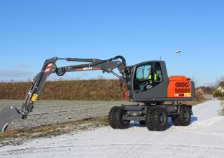 Escavatori gommati Atlas 140 W