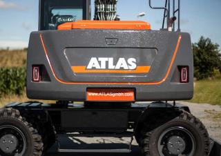 Escavatori gommati Atlas 155 W