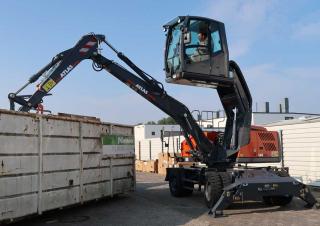 Escavatori gommati Atlas 160 MH