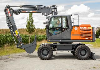 Escavatori gommati Atlas 160 W