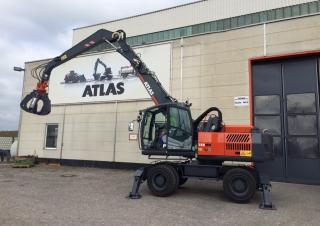 Escavatori gommati Atlas 180 MH