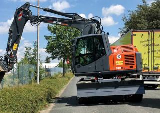 Escavatori gommati Atlas 180 W-SR 