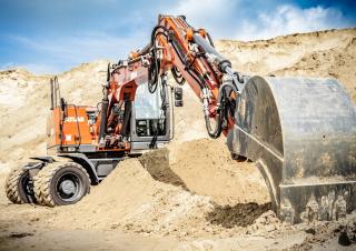 Escavatori gommati Atlas 185 W
