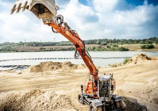 Escavatori gommati Atlas 185 W