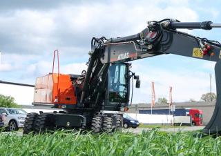 Escavatori gommati Atlas 190 W