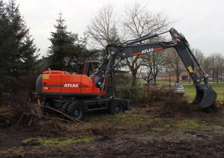 Escavatori gommati Atlas 190 W