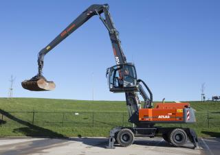 Escavatori gommati Atlas 350 MH
