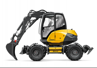 Escavatori gommati Mecalac 9MWR
