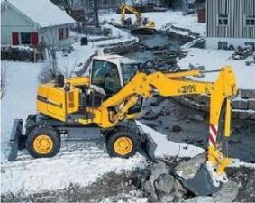 Escavatori gommati Liebherr A 311 Litronic