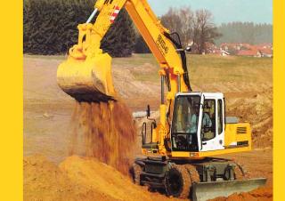 Escavatori gommati Liebherr A 904 Litronic