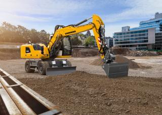 Escavatori gommati Liebherr A 920 Litronic
