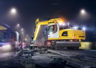 Escavatori gommati Liebherr A 920 Litronic G6.0