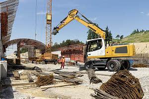 Escavatori gommati Liebherr A 924 Litronic