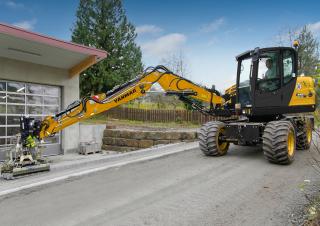 Escavatori gommati Yanmar B 110 PB