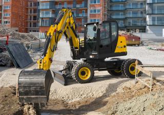 Escavatori gommati Yanmar B 110 PB
