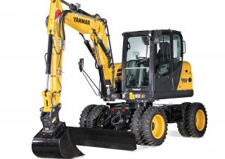 Escavatori gommati Yanmar B 75 2PB