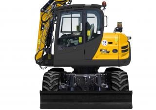 Escavatori gommati Yanmar B 75 Circular