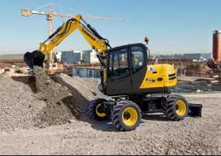 Escavatori gommati Yanmar B 95 Circular
