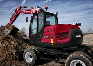 Escavatori gommati Yanmar B110W 
