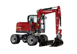 Escavatori gommati Yanmar B75W TPA 